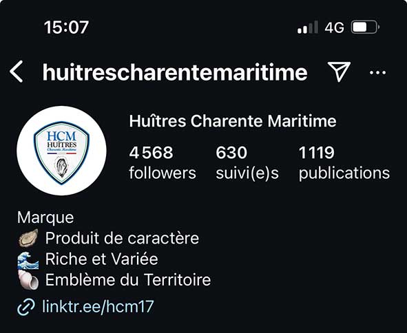 jeu Instagram Noël 2024 Huîtres Charente Maritime